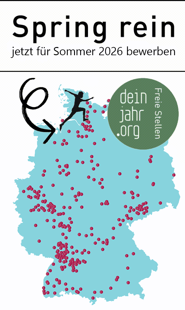 FSJ/BFD Start im Sommer 2026 - hier geht's zur Karte