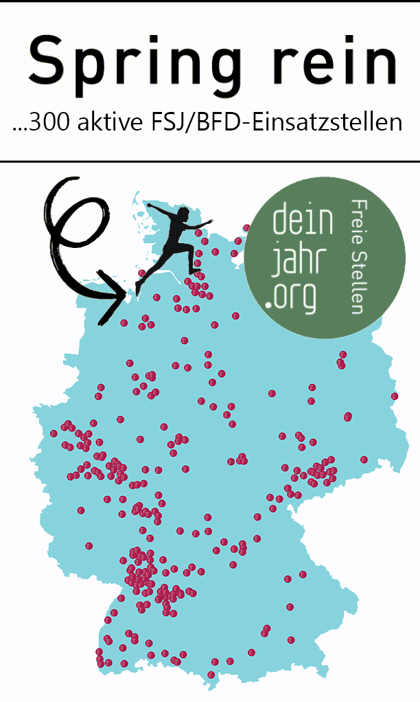 FSJ/BFD mit Unterkunft und Verfplegung, ab August 2026 engagiere dich ein Jahr im FSJ - für dich. für Gott. für das Gemeinwohl